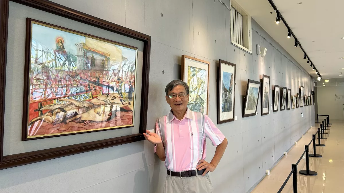 再現台江建庄200年歷史  楊國熙細膩筆觸勾勒四草風光